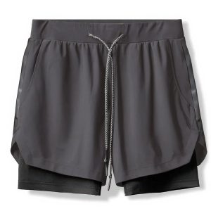 Hybrid Workout Compression-Lined Shorts