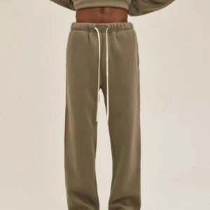 Straight-Lined Cashmere Sweatpants
