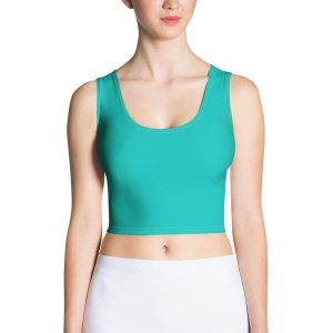 Turquoise Crop Top