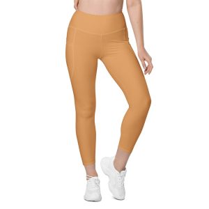 Sepia High-Rise Leggings with pockets