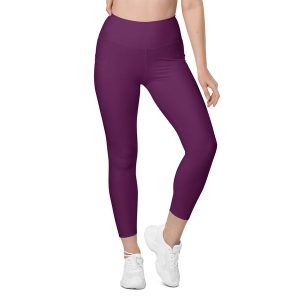 Purple Leggings with pockets