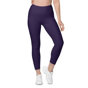 Dark Purple Leggings with pockets