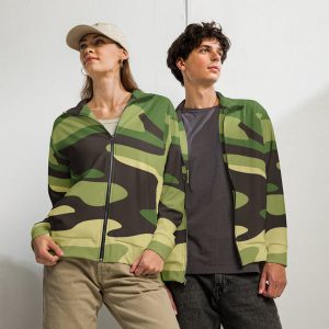 Green Camo Unisex track jacket
