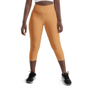 Sepia Yoga Capri Leggings