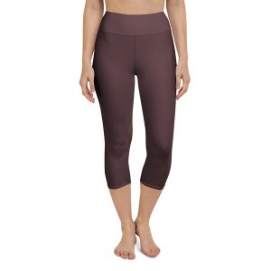 Espresso Yoga Capri Leggings