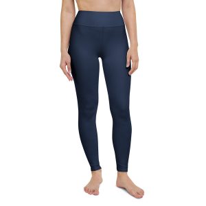 Navy High-Rise Yoga Leggings