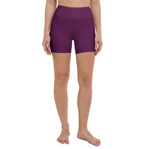Purple Yoga Shorts