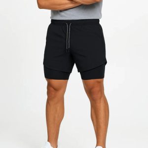 Men's 2-in-1 Training & Running Shorts