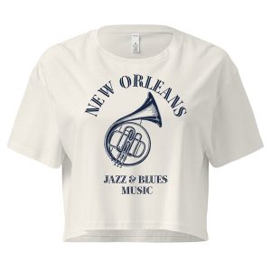 New Orleans Jazz Women’s crop top