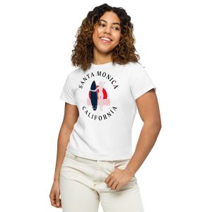Santa Monica Women’s High-Waisted T-Shirt