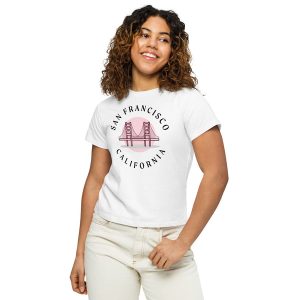 San Francisco Women’s High-Waisted T-Shirt