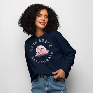 Long Bech Women’s Organic Crew Neck Sweatshirt