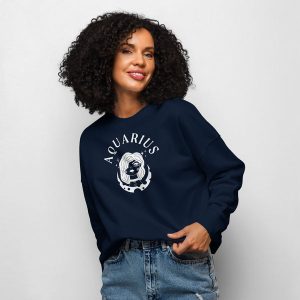 Aquarius Women’s organic crew neck sweatshirt