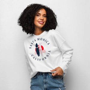 Santa Monica Women’s Organic Crew Neck Sweatshirt