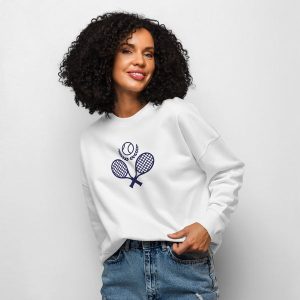 Tennis Women’s Organic Crew Neck Sweatshirt