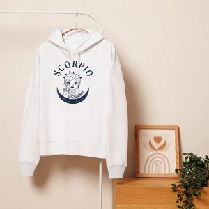 Scorpio Women’s organic mid-weight hoodie